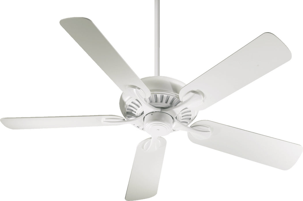 Quorum 91525-8 52" Ceiling Fan, Studio White