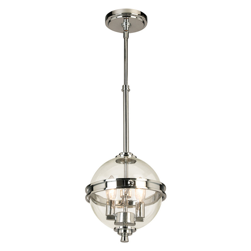 Eglo USA 204699A Two Light Pendant, Chrome