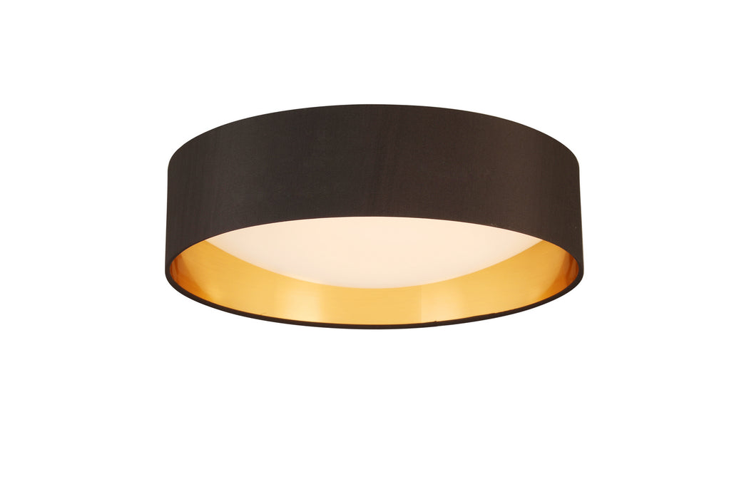 Eglo USA 204721A LED Ceiling Mount, Black/Gold
