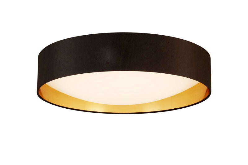 Eglo USA 204724A LED Ceiling Mount, Black/Gold