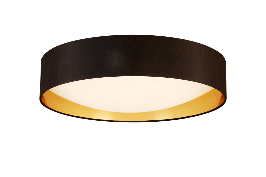 Eglo USA 204724A LED Ceiling Mount, Black/Gold