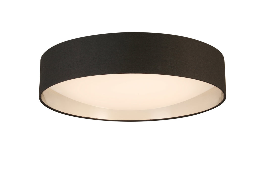 Eglo USA 204725A LED Ceiling Mount, Black/Brushed Nickel