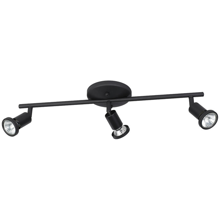 Eglo USA 205136A LED Fixed Track Light, Structured Black