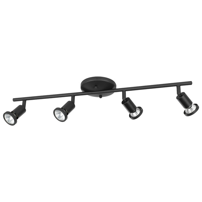 Eglo USA 205137A LED Fixed Track Light, Structured Black