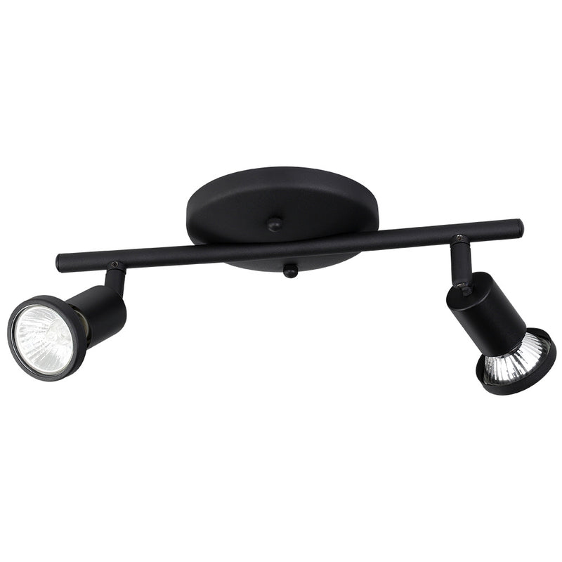 Eglo USA 205138A LED Fixed Track Light, Structured Black