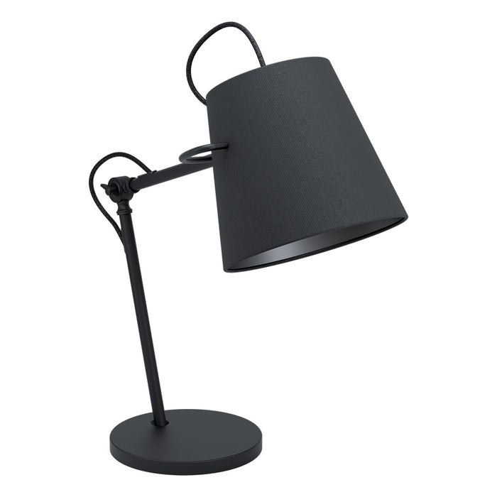 Eglo USA 39866A One Light Table Lamp, Black