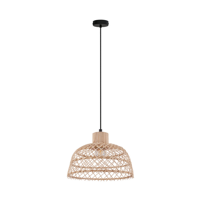 Eglo USA 43285A One Light Pendant, Black