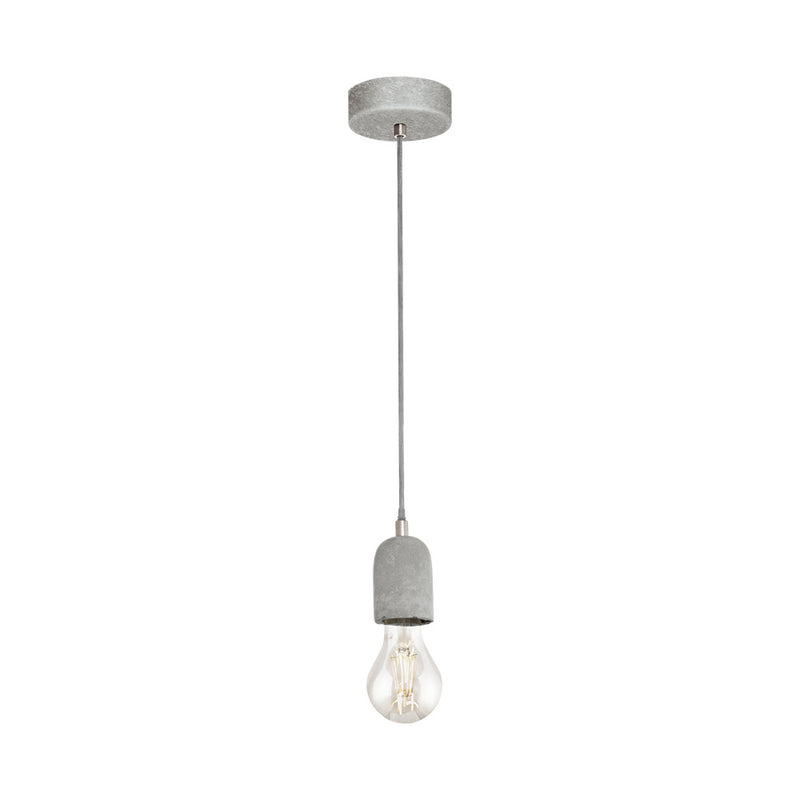 Eglo USA 95522A One Light Pendant, Grey