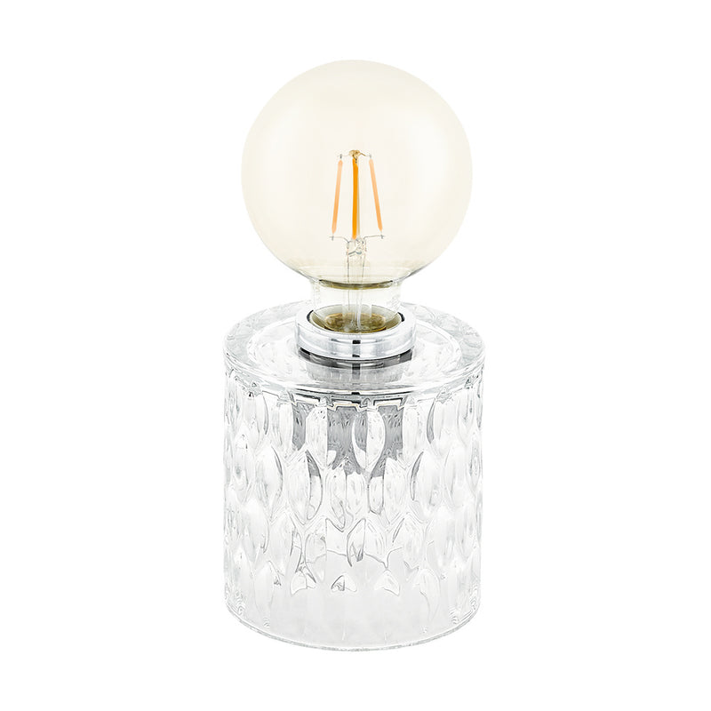 Eglo USA 99084A One Light Table Lamp, Clear