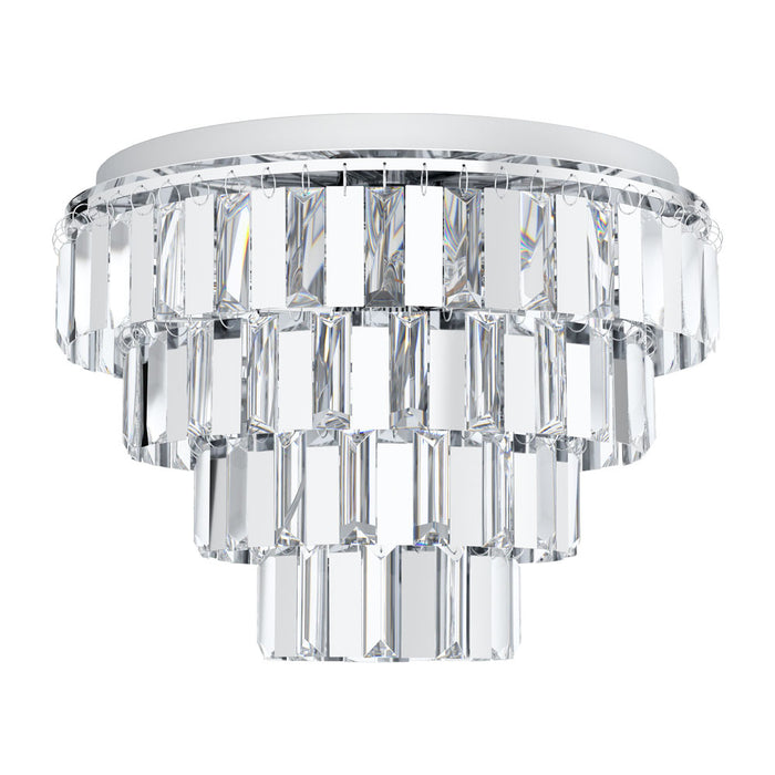 Eglo USA 99093A Seven Light Chandelier, Chrome