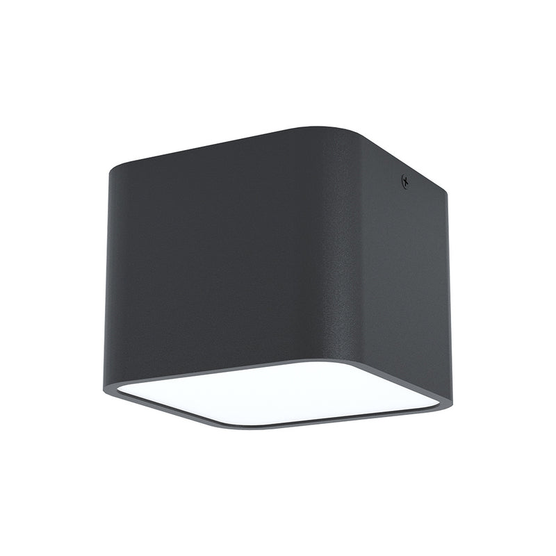 Eglo USA 99283A One Light Ceiling Mount, Black