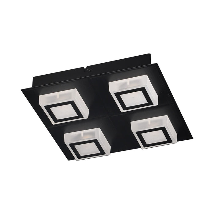 Eglo USA 99364A LED Ceiling Mount, Black