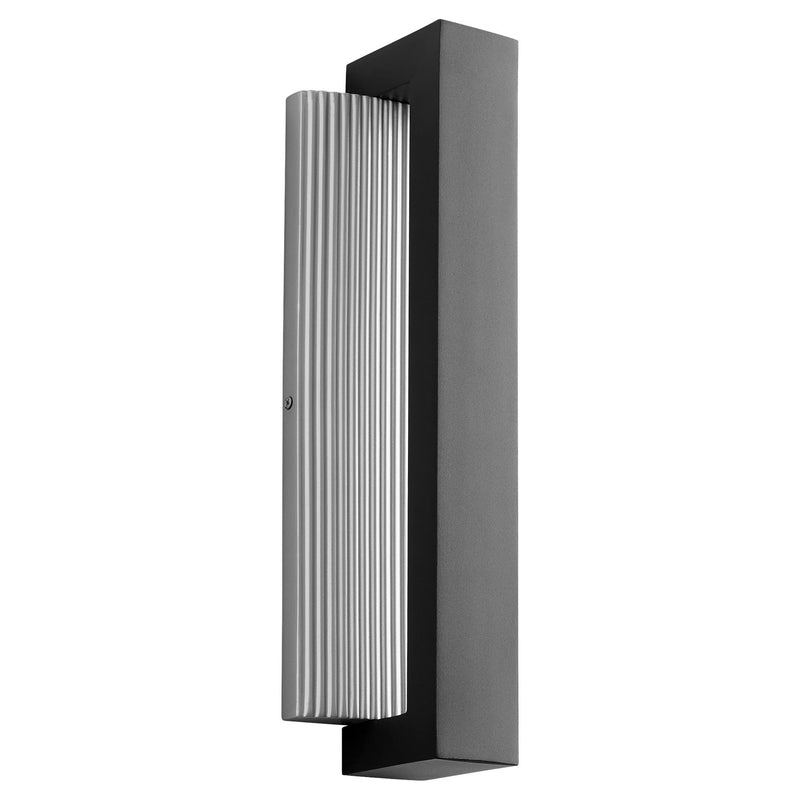 Quorum 3-762-15 LED Outdoor Wall Sconce, Black