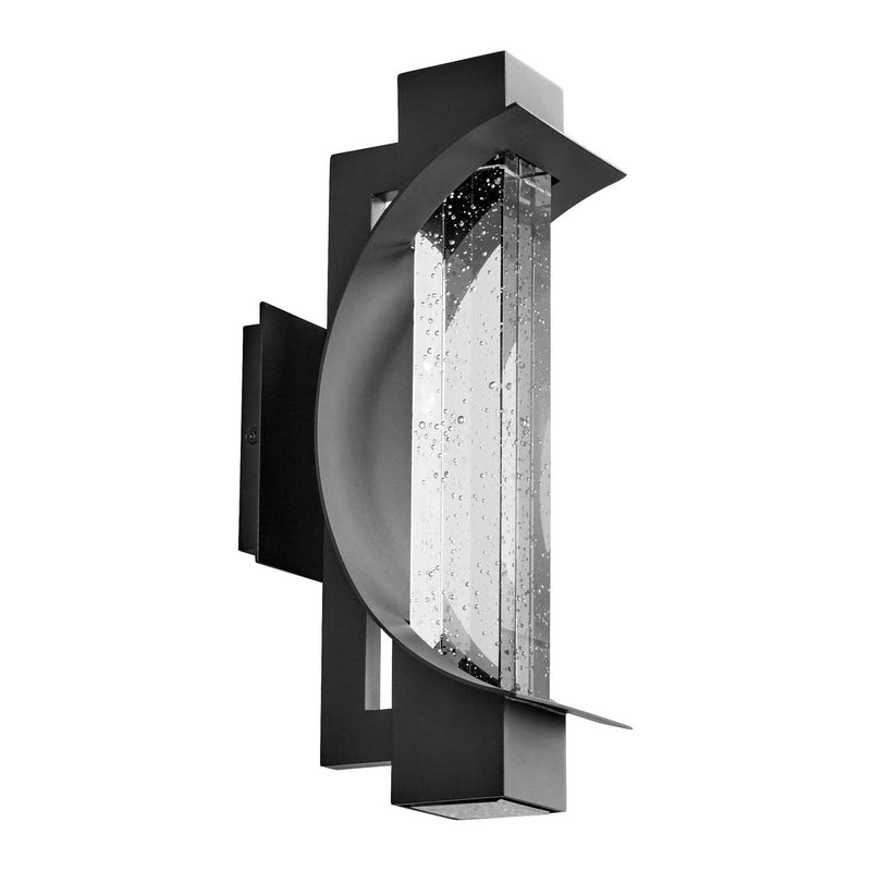 Quorum 3-770-15 LED Outdoor Wall Sconce, Black