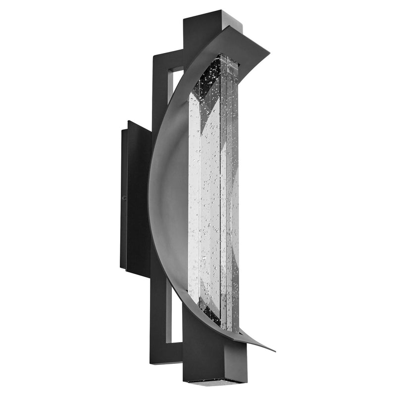 Quorum 3-771-15 LED Outdoor Wall Sconce, Black
