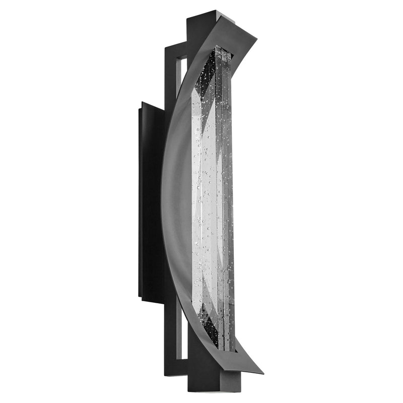 Quorum 3-772-15 LED Outdoor Wall Sconce, Black