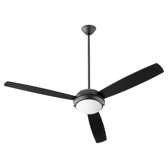 Quorum 20603-59 60" Ceiling Fan, Matte Black