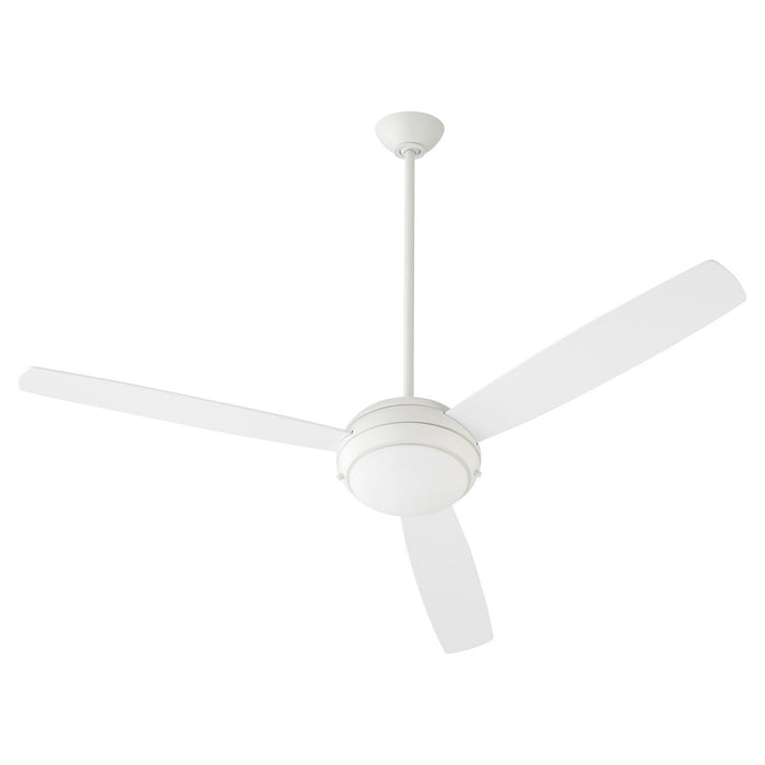 Quorum 20603-8 60" Ceiling Fan, Studio White