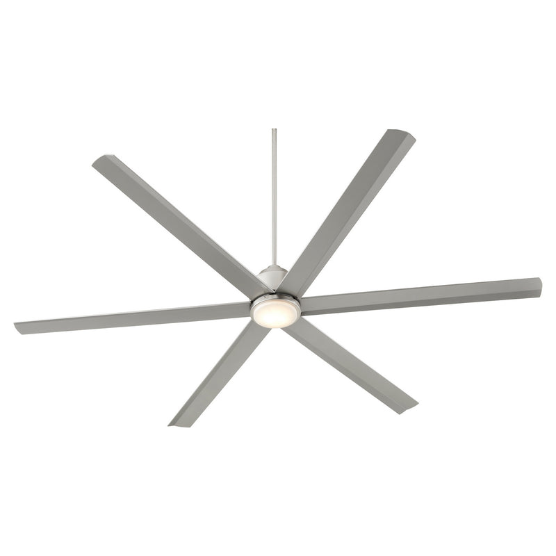 Quorum 20806-65 80" Ceiling Fan, Satin Nickel