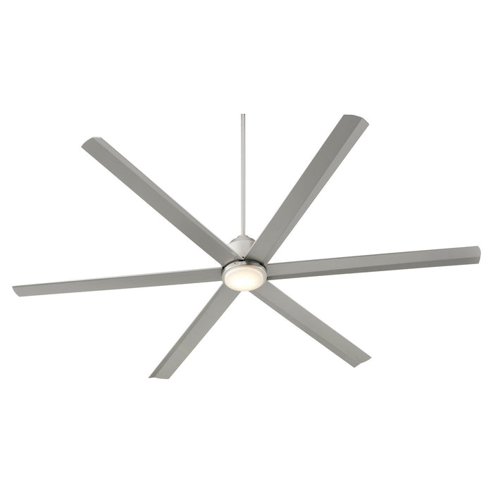 Quorum 20806-65 80" Ceiling Fan, Satin Nickel