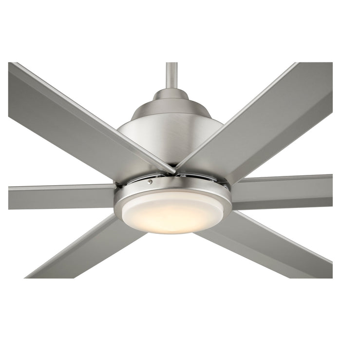 Quorum 20806-65 80" Ceiling Fan, Satin Nickel