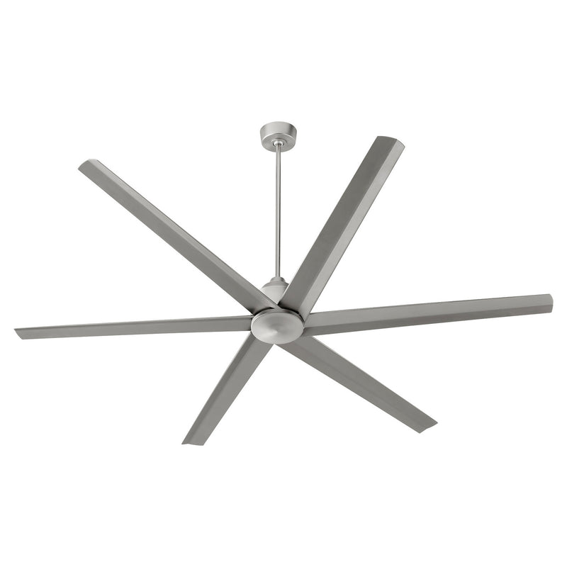 Quorum 20806-65 80" Ceiling Fan, Satin Nickel