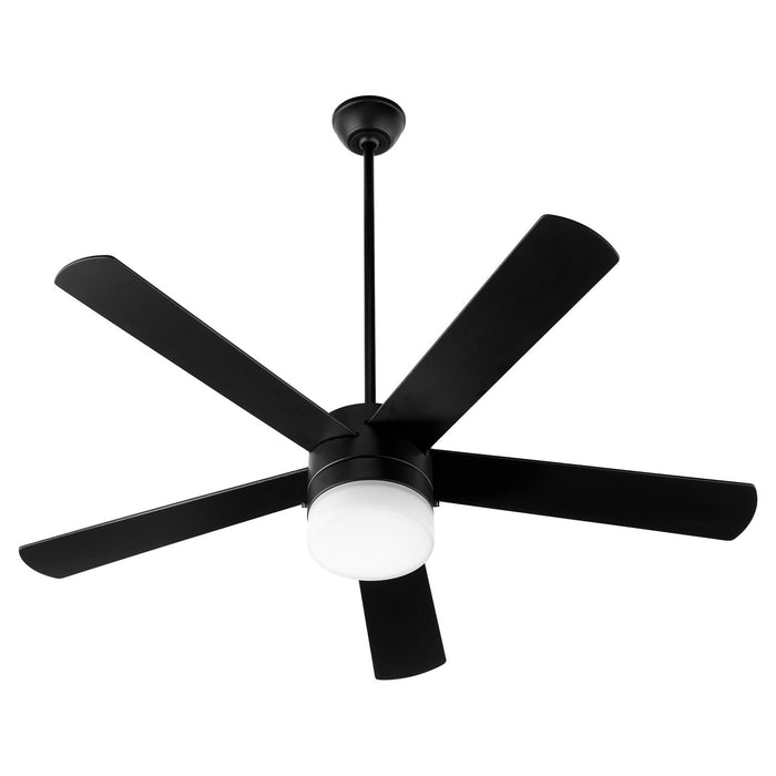 Quorum 37525-59 52" Ceiling Fan, Matte Black