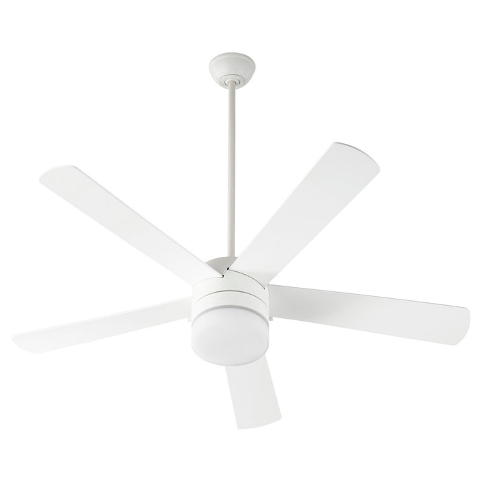 Quorum 37525-8 52" Ceiling Fan, Studio White