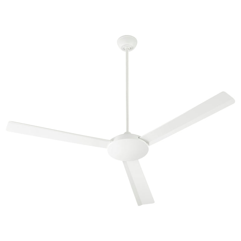 Quorum 60603-8 60" Ceiling Fan, Studio White