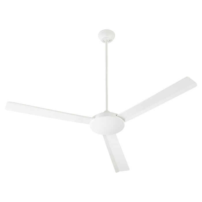 Quorum 60603-8 60" Ceiling Fan, Studio White