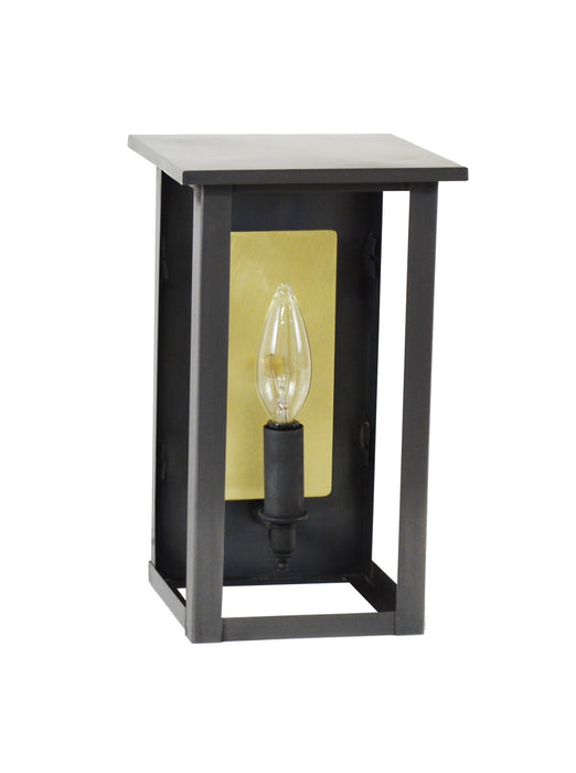 Northeast Lantern 8961R-DB-LT1-CLR-BR63 One Light Wall Lantern, Dark Brass