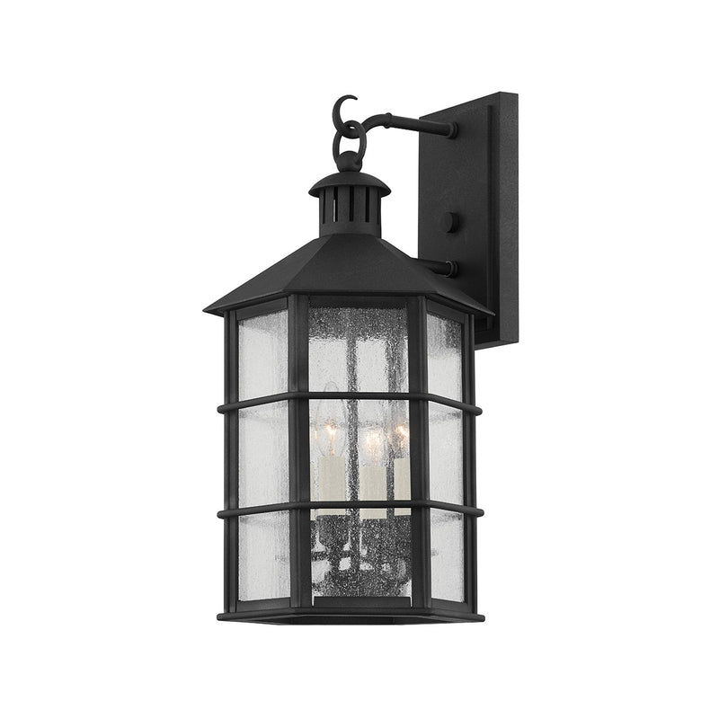Troy Lighting B2512-FRN Four Light Wall Sconce, French Iron
