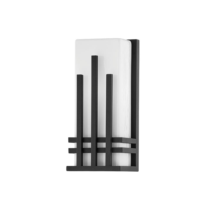 Troy Lighting B5411-TBK One Light Wall Sconce, Textured Black