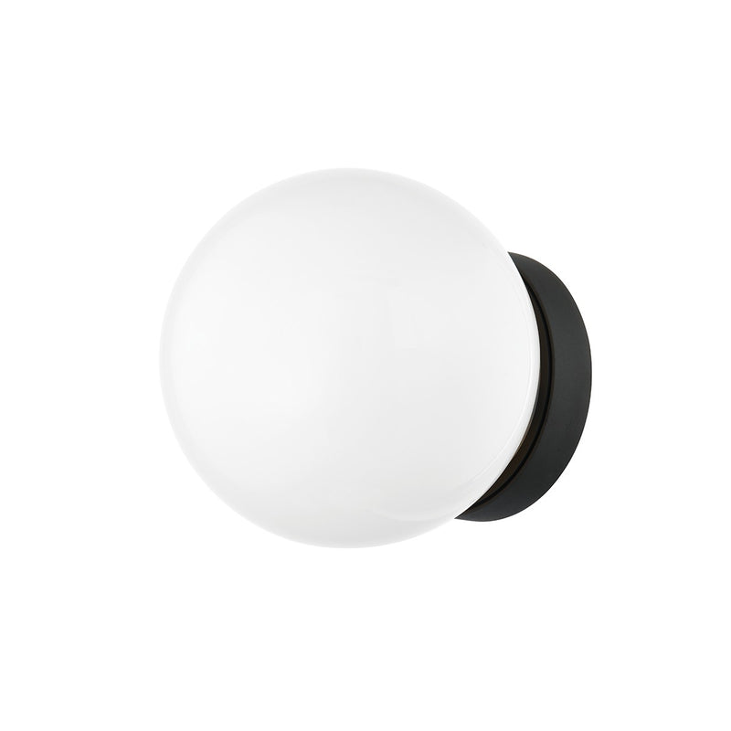Troy Lighting B7007-TBK One Light Wall Sconce, Textured Black