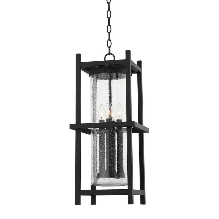 Troy Lighting F7526-TBK Four Light Exterior Lantern, Textured Black