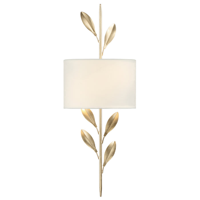 Crystorama 501-GA Two Light Wall Sconce, Antique Gold