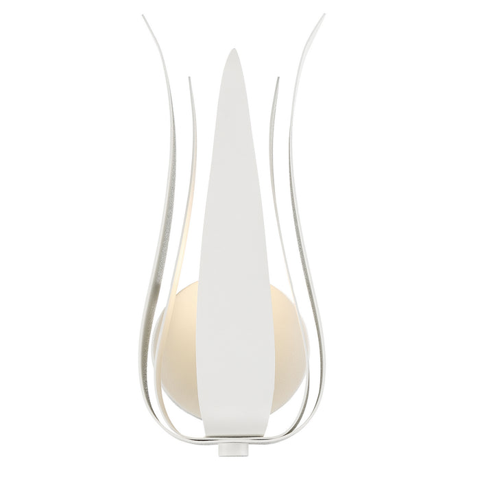 Crystorama 511-MT One Light Wall Sconce, Matte White