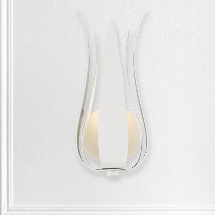 Crystorama 511-MT One Light Wall Sconce, Matte White