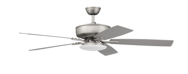 Craftmade P112BN5-52BNGW 52"Ceiling Fan, Brushed Nickel