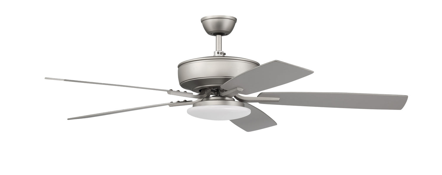 Craftmade P112BN5-52BNGW 52"Ceiling Fan, Brushed Nickel