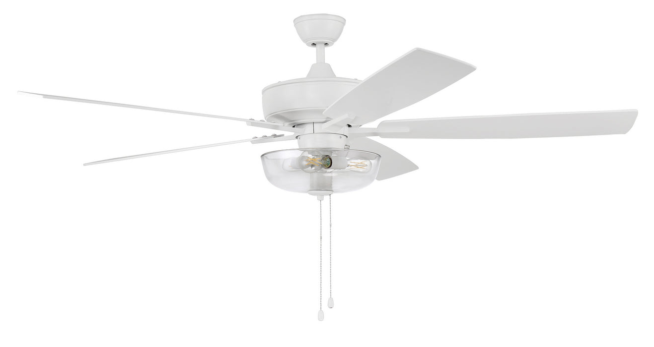 Craftmade S101W5-60WWOK 60"Ceiling Fan, White