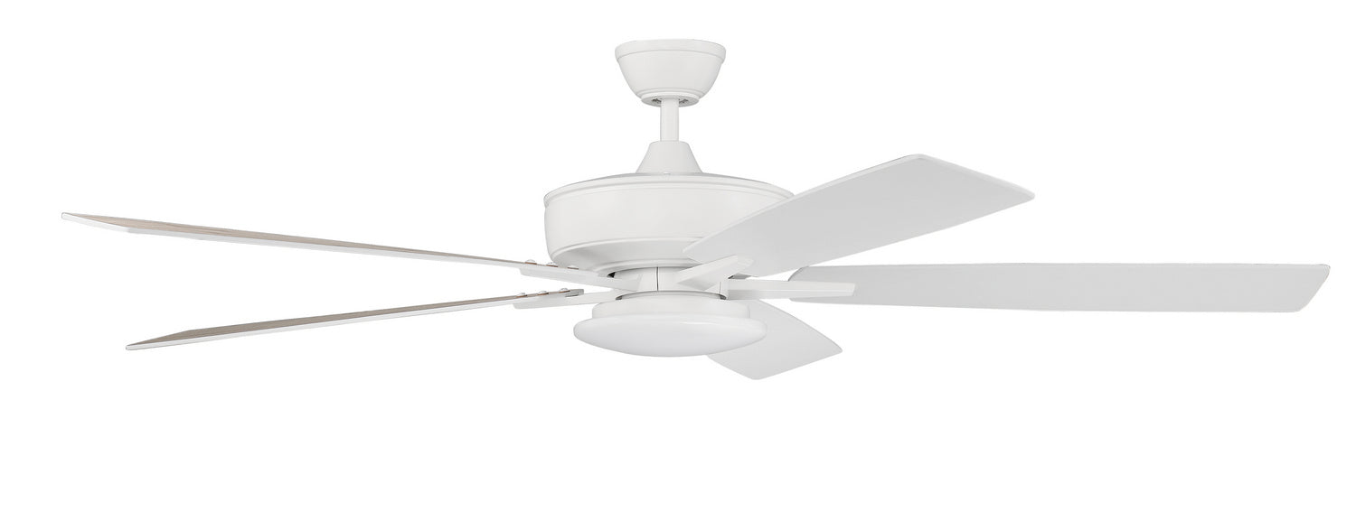 Craftmade S112W5-60WWOK 60"Ceiling Fan, White
