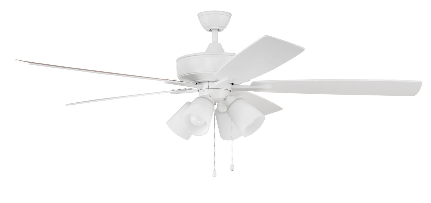 Craftmade S114W5-60WWOK 60"Ceiling Fan, White