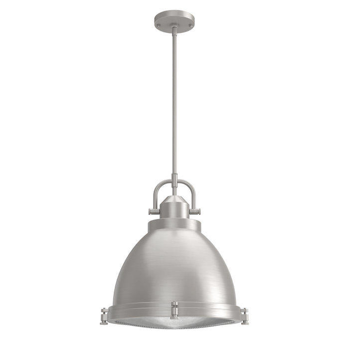 Hunter 19101 Three Light Pendant, Brushed Nickel