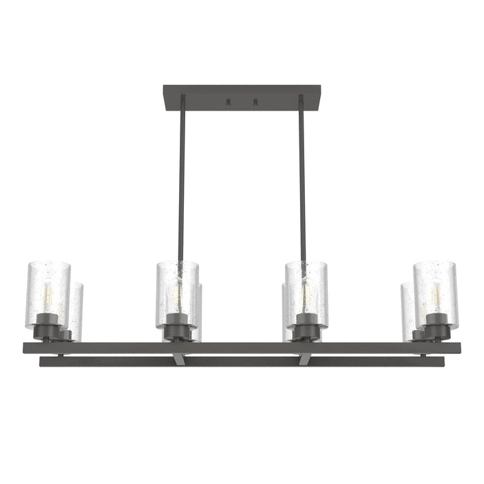 Hunter 19160 Eight Light Chandelier, Noble Bronze