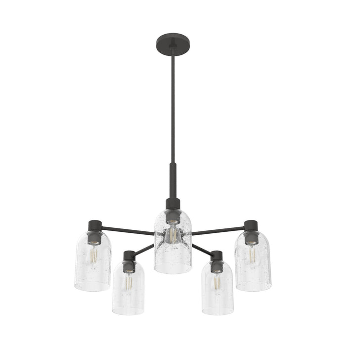 Hunter 19199 Five Light Chandelier, Noble Bronze