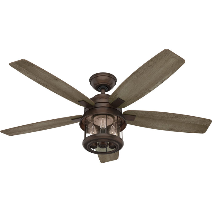 Hunter 51469 52" Ceiling Fan, Weathered Copper