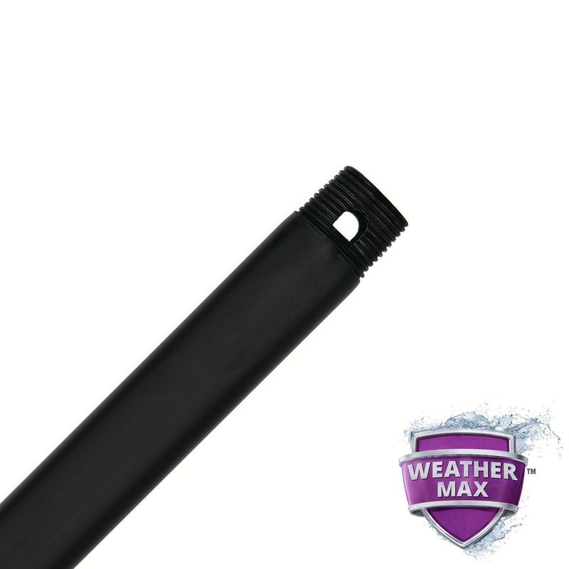 Hunter 99742 Downrod, Matte Black
