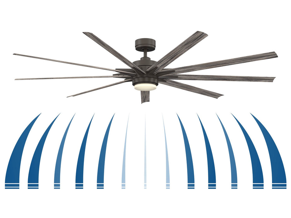 Fanimation FPD8159GRW 84" Ceiling Fan, Matte Greige