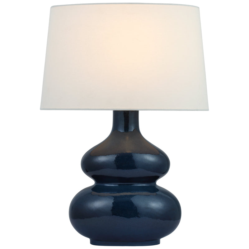 Visual Comfort Signature CHA 8686MBB-L LED Table Lamp, Mixed Blue Brown